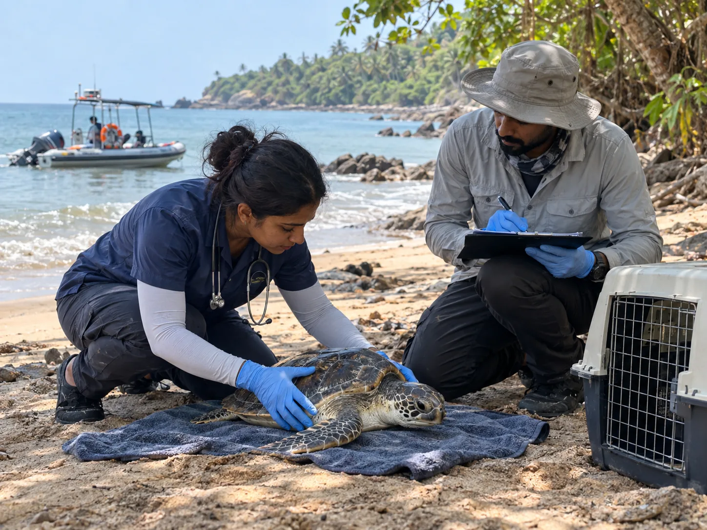 Marine Animal Rescue Specialist