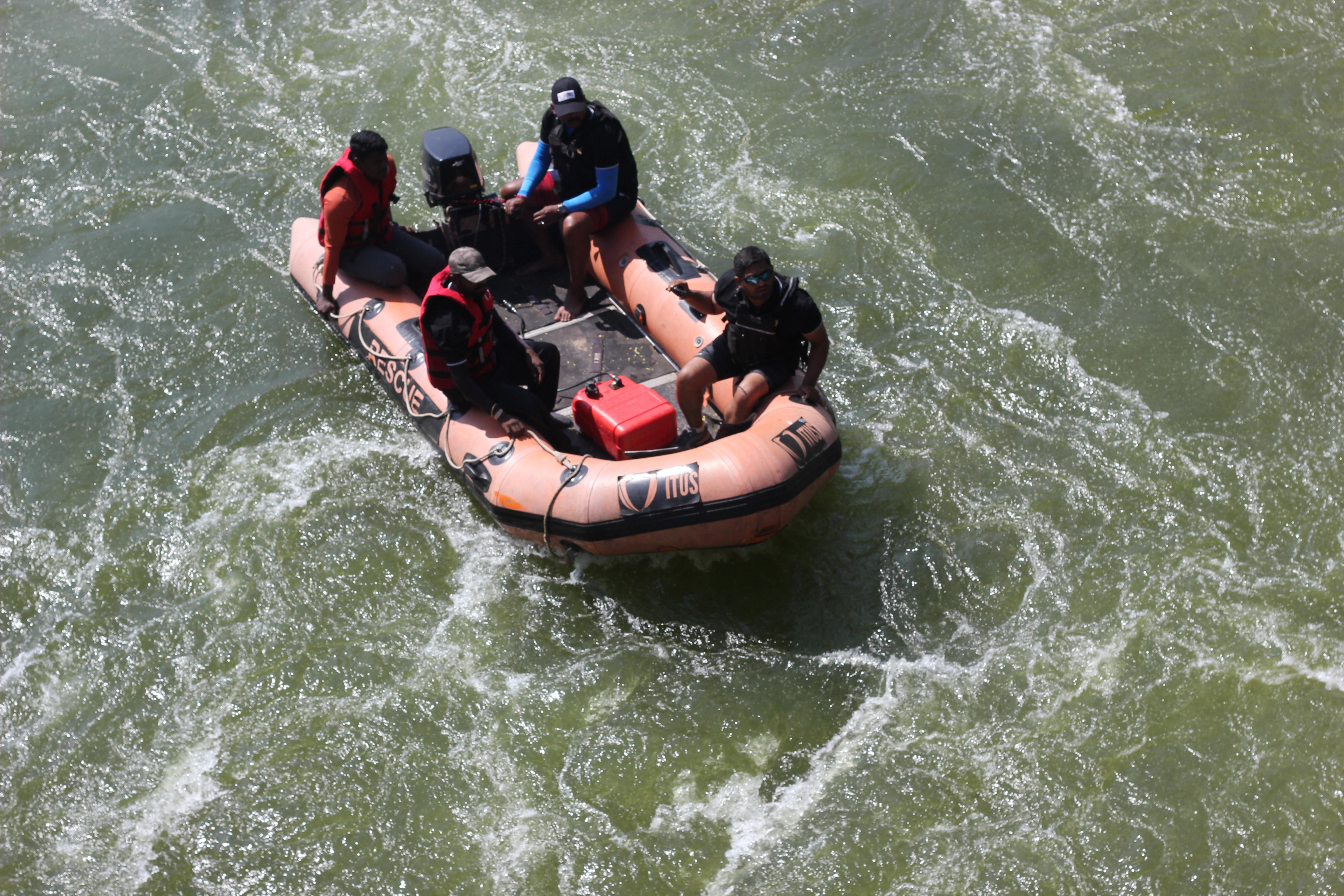Boat Operations In Swift Water